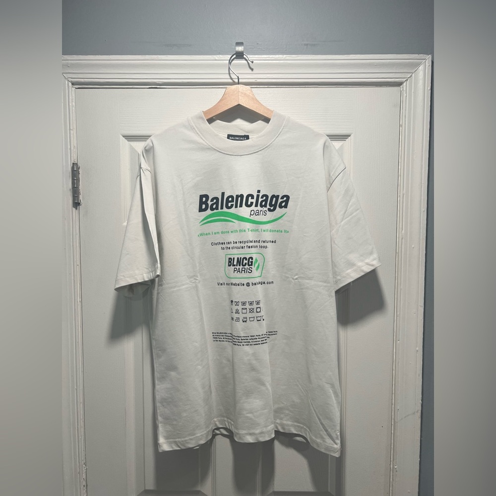 BALENCIAGA RECYCLE TEE SZ M